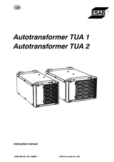 Autotransformer TUA 1