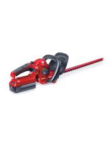 Toro 22in Cordless Hedge Trimmer Mode d'emploi