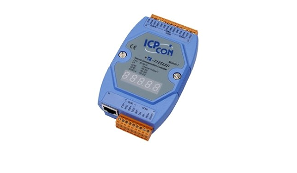 I-7188E4D (with 7 segment display) - Serial to Ethernet Converter