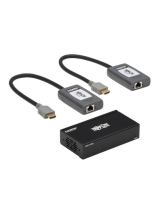 Tripp LiteOwner's Manual HDMI over Cat6 Extender Kits and Repeater, 4K/60 Hz