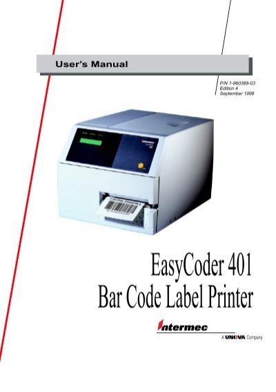 UBI EasyCoder 601 E