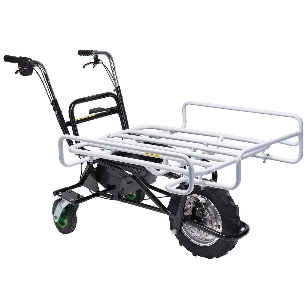 24V Battery Power Wheelbarrow, 250W