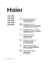 Haier LW-110G Instructions For Use Manual