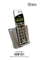 ShiroCordless Telephone SD8101