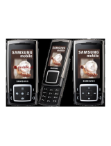 Samsung SGH-E950 Kullanım kılavuzu