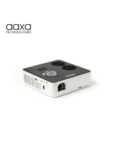 AAXA M5 HD LED Pico Projector User manual