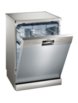 Siemens Free-standing dishwasher silver-inox User manual