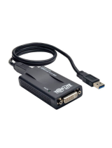 Tripp Lite USB 3.0 to DVI/HDMI Adapter Owner's manual