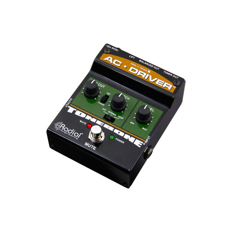 AC Driver Compact Acoustic Preamp Pedal
