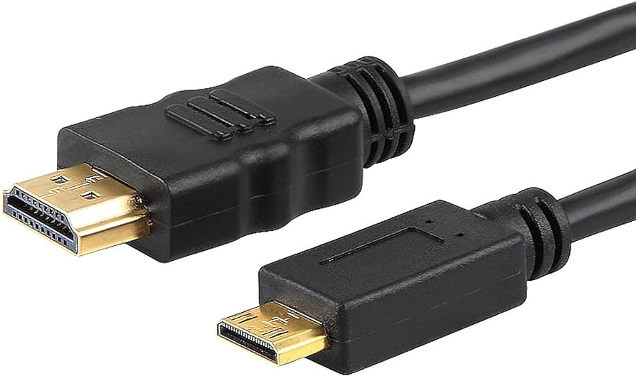 HDMI Cable (m/m) gold plated connector black 1,8m