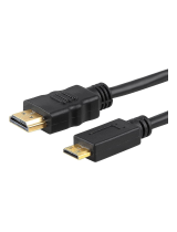 V7HDMI Cable (m/m) gold plated connector black 1,8m