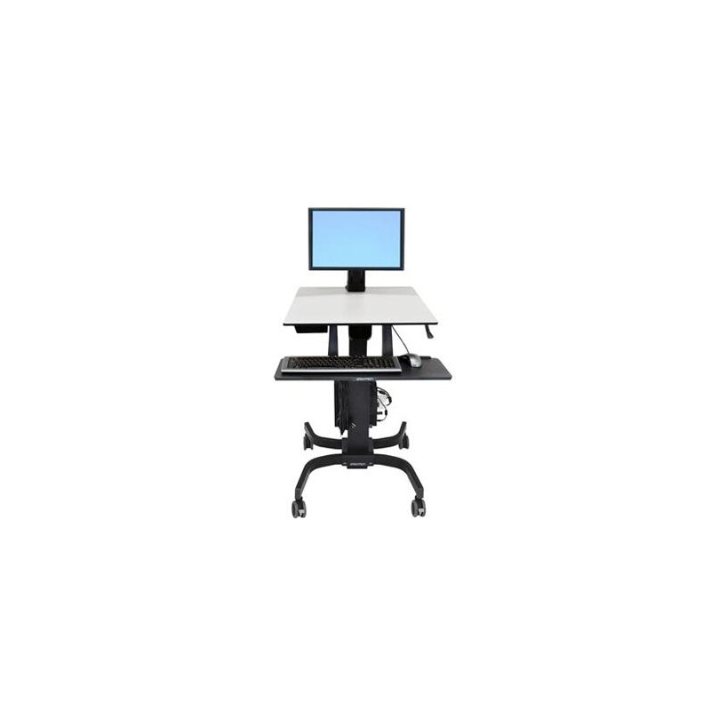 WorkFit-C, Single LD Sit-Stand Workstation