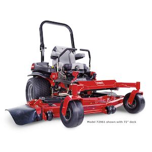 Z Master Professional 6000 Series Riding Mower, With 52in TURBO FORCE Side Discharge Mower
