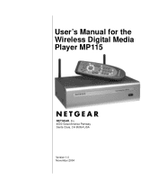 Wireless Digital Media Player MP115  MP115NA MP115NA