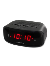 Magnasonic Clock Radio CRD1180M Manuel utilisateur