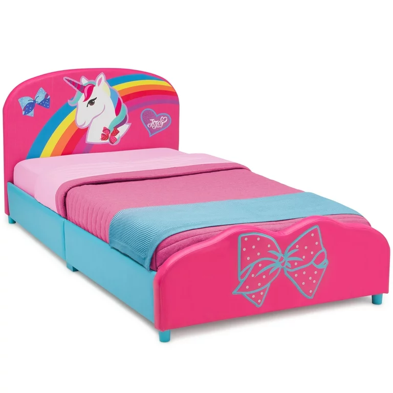 DC Super Hero Girls Upholstered Twin Bed