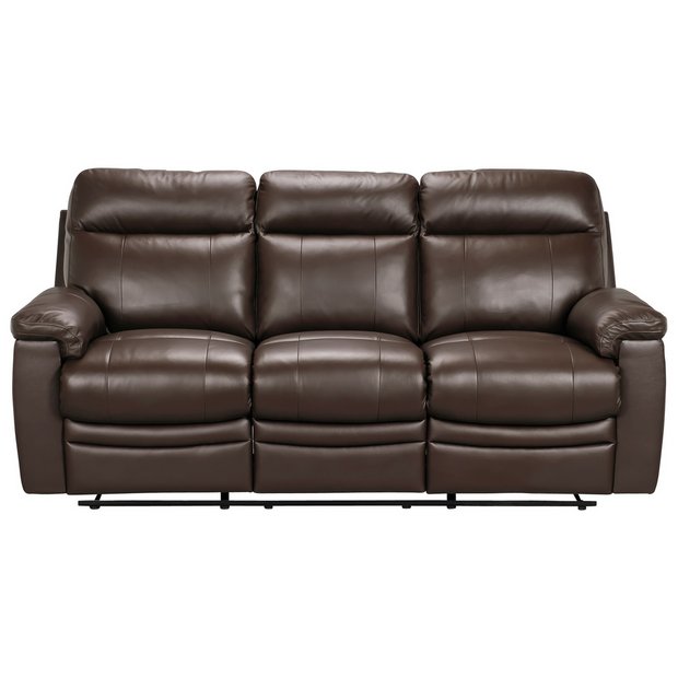 Paolo 3 Seater Manual Recliner Sofa