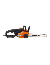 WorxWG303E 40cm Corded Chainsaw