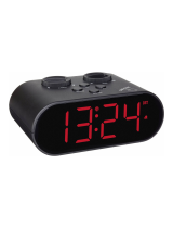 TFA Dostmann Digital Radio-Controlled Clock with USB-Charging Function ELLYPSE Manuale utente