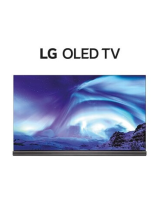LG OLED77G6V User manual