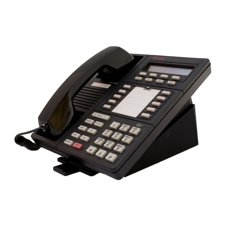 MERLIN LEGEND Release 3.1 MLX-10 Nondisplay Telephone