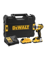 DeWalt DCF809 Manual do proprietário