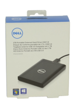 Dell1TB Portable External Hard Drive USB 3.0