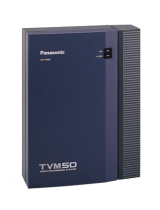 Panasonic Recording Equipment KX-TVM50 User manual