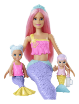 Barbie Barbie Dreamtopia Mermaid Nursery Playset Instrucciones de operación
