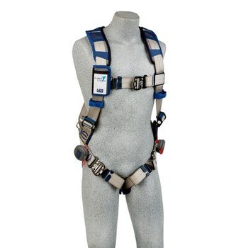 DBI-SALA® ExoFit STRATA™ Vest-Style Climbing Harness 1112508, Grey, Blue, X-Large, 1 EA