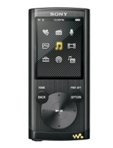 Sony NWZ-E454 Instrucțiuni de utilizare