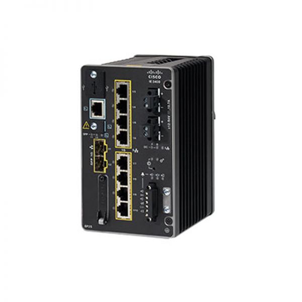 Catalyst IE-3400-8T2S Rugged Switch 