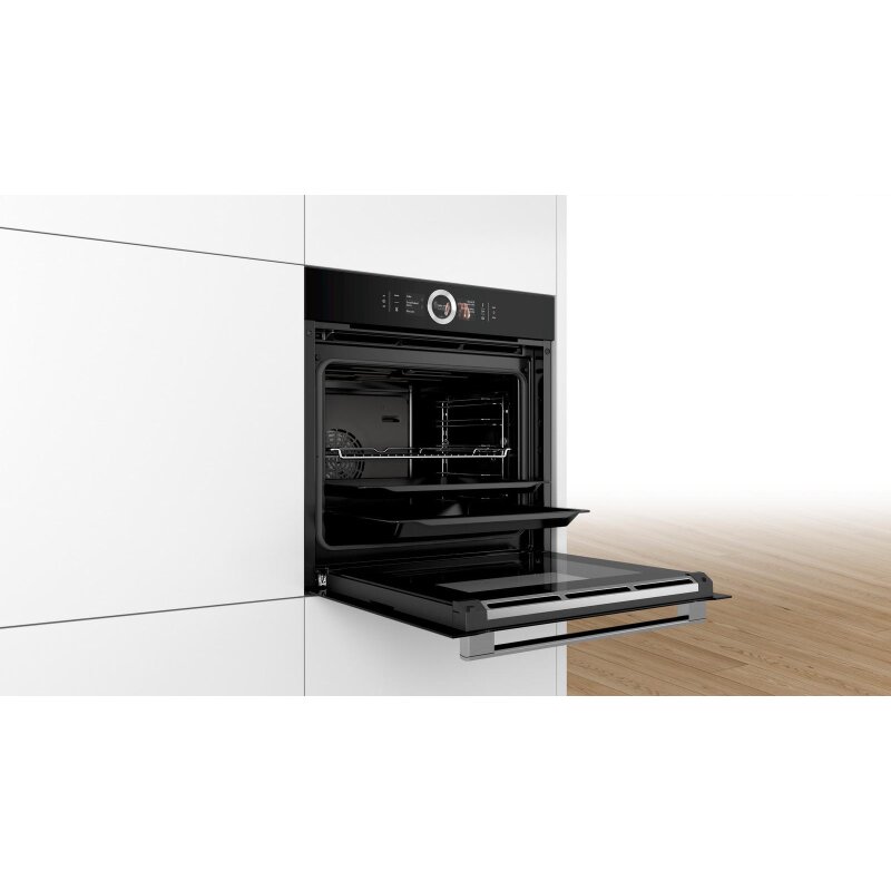 Electric built-in combination steam oven