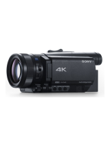 Sony FDR-AX700 Owner's manual