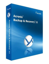 ACRONIS Backup & Recovery Advanced Workstation 11.0 User guide