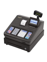 Sharp electonic cash register User manual