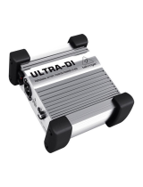 Behringer ULTRA-DI User manual