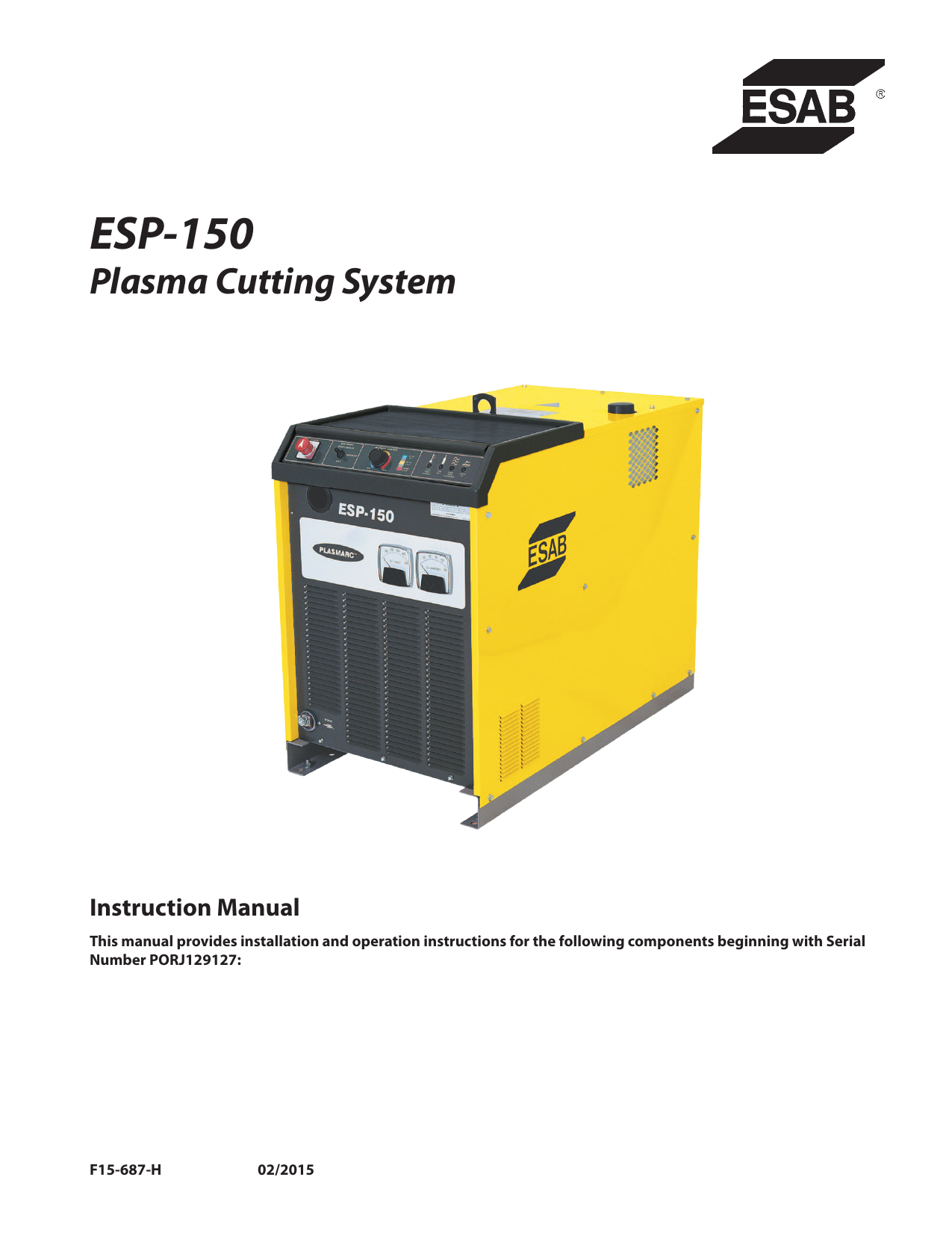 ESP/PCM-150 Arc Starting Modification