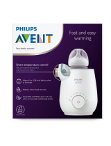 mothercare Philips Avent Fast bottle warmer_AV3580 User manual