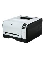 HP LaserJet Pro CP1525 Color Printer series User manual