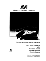 Zenith SL2783BT Operating instructions