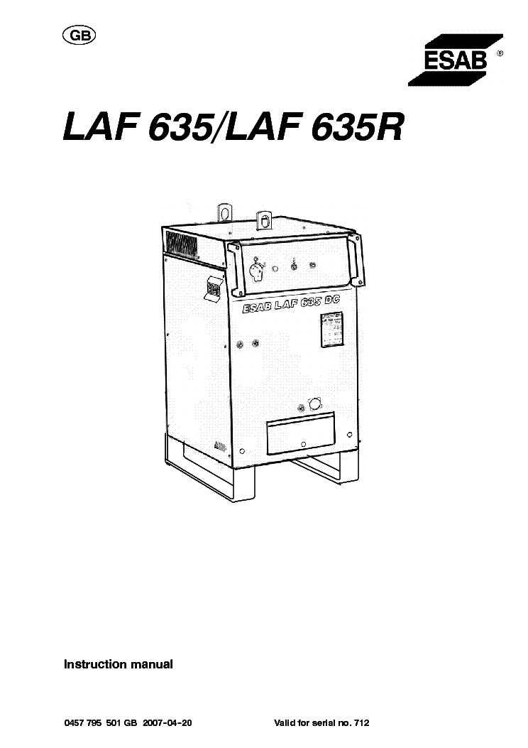 LAF 635/ LAF 635R