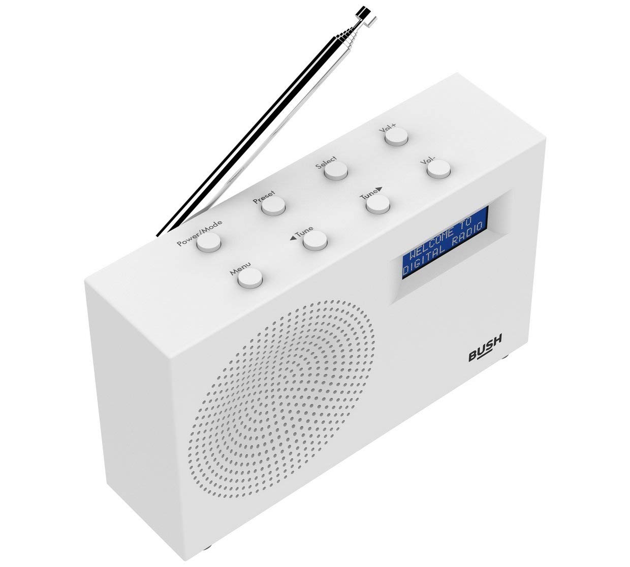 Compact DAB/FM Radio – White