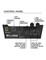 Westinghouse WGen5500 Instrucciones de operación