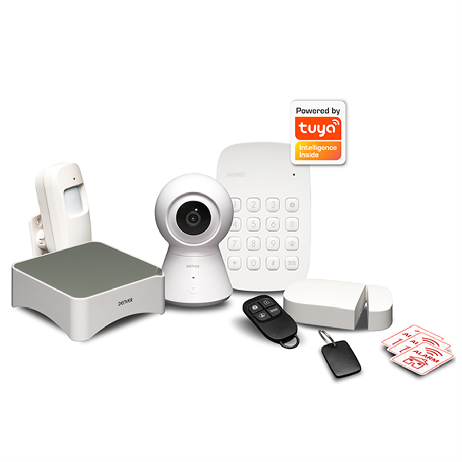 Smart alarm system IP camera