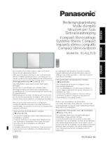 Panasonic SCALL5CDEG Instrucciones de operación