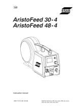 ESAB Aristo®Feed 30-4, Aristo®Feed 48-4 Manual do usuário