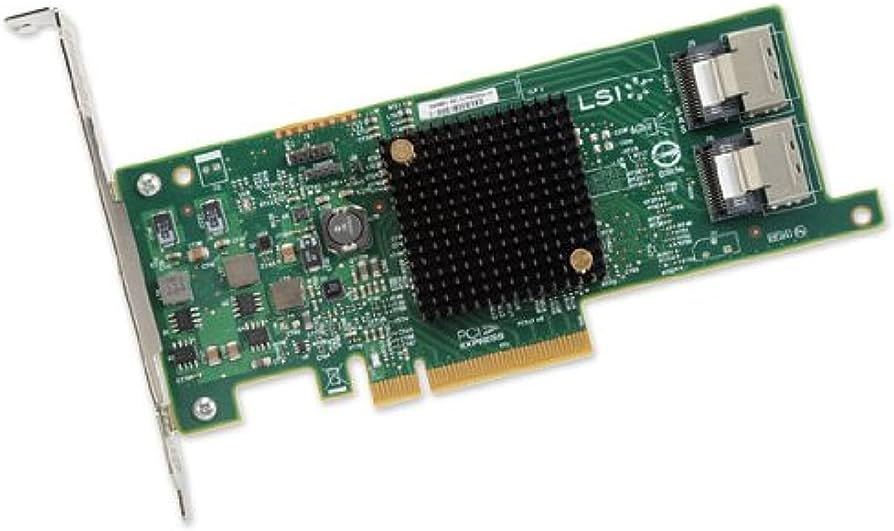 SAS 9207-8e PCI Express to 6Gb/s Serial Attached SCSI (SAS) Host Bus Adapter