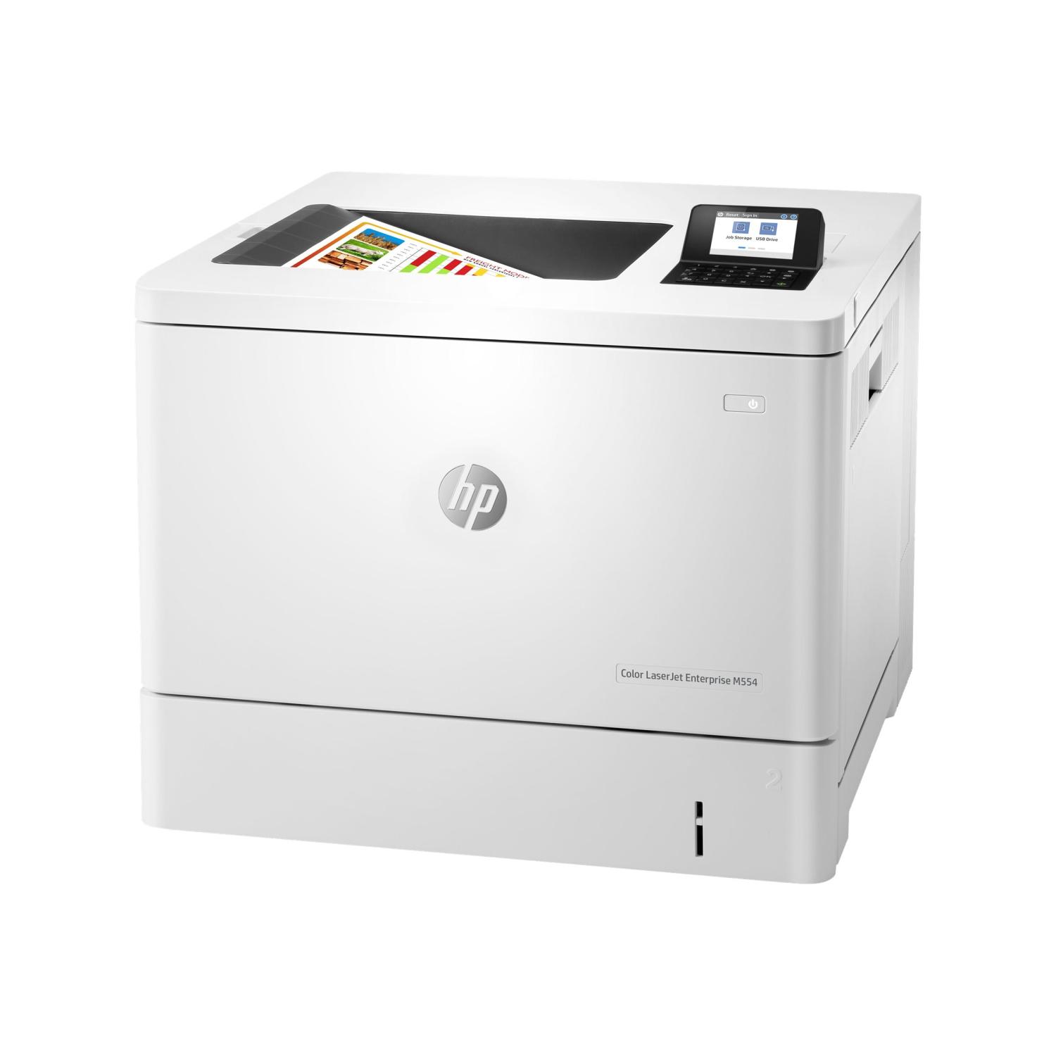 Color LaserJet Enterprise M554 Printer series