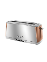 Russell HobbsLuna 2 Slice Copper Toaster 24310